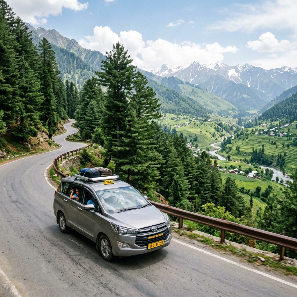 Private Cab Service in Kashmir